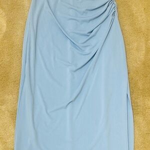 Guess Marciano Elegant Cornflower Blue Women's Lined Skirt Small